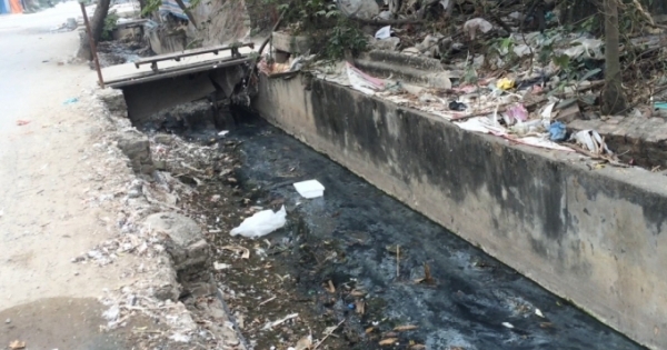 “Ngập” trong ô nhiễm tại làng nghề Triều Khúc