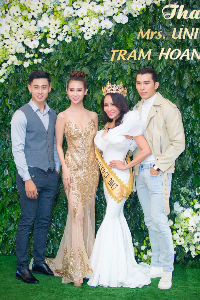 Hoa hậu Lưu Ho&agrave;ng Tr&acirc;m mong muốn đưa Mrs Universe 2018 về Việt Nam