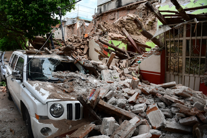 Trận động đất đến nay đ&atilde; khiến &iacute;t nhất 61 người chết, hơn 330 người bị thương. (Ảnh: Getty).
