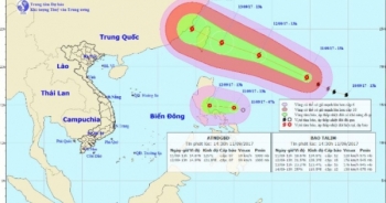 Dự báo thời tiết ngày 12/9: Cùng lúc xuất hiện bão và áp thấp nhiệt đới gần Biển Đông