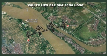[ĐỒ HỌA] Cận cảnh 4 cây cầu nghìn tỷ sắp xây tại Hà Nội