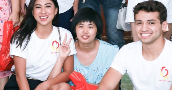Hoa hậu Vy Nguyễn bay nửa vòng trái đất để tặng quà cho trẻ em mồ côi, khuyết tật