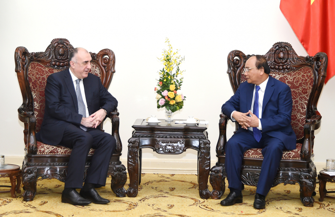 &nbsp;Bộ trưởng Ngoại giao AElmar Mammadyarov b&agrave;y tỏ vinh hạnh được đến thăm Việt Nam.&nbsp;