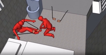 Clip 3D mô phỏng hai tử tù khoét tường vượt ngục