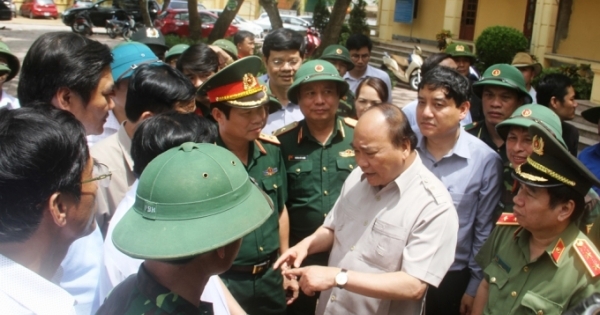 Thủ tướng Nguyễn Xuân Phúc yêu cầu tỉnh Nghệ An sớm khắc phục hậu quả sau bão số 10