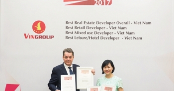 Vingroup là "nhà phát triển bất động sản tốt nhất Việt Nam năm 2017"