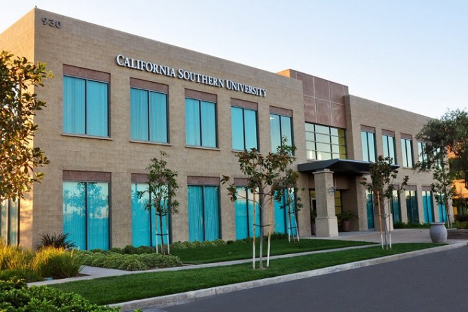 Một g&oacute;c trường California Southern University.
