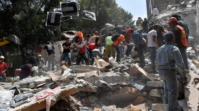 Số nạn nh&acirc;n chết do động đất vẫn tăng, người Việt ở Mexico an to&agrave;n