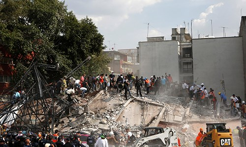 Mexico để quốc tang ba ng&agrave;y sau động đất 7,1 độ Richter