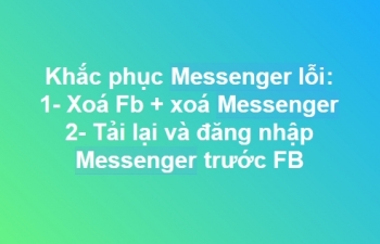 Rất nhiều người dùng iPhone và iPad đã không thể truy cập Facebook Messenger vào sáng nay