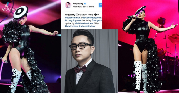 Thời trang Plus số 30 (24/9) : Nữ ca sĩ nổi tiếng Katy Perry với trang phục của NTK Nguyễn C&ocirc;ng Tr&iacute;