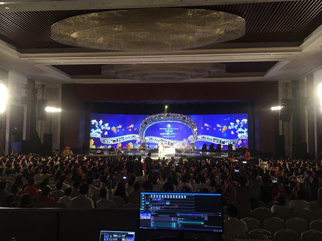 Đ&ecirc;m Gala được tổ chức tại Trung t&acirc;m Hội nghị quốc tế FLC Sầm Sơn
