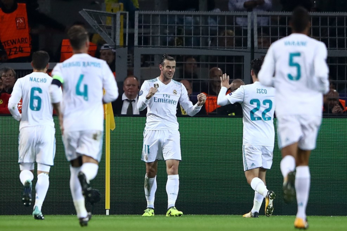 Bale ăn mừng b&agrave;n mở tỉ số
