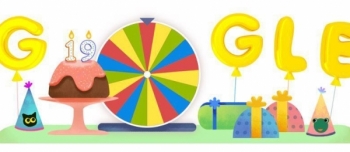Google sinh nhật lần thứ 19 và vòng xoay bất ngờ