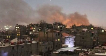 Nhiều tiếng nổ rền vang tại thủ đô Syria
