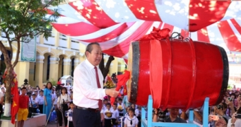 Phó Thủ tướng Trương Hòa Bình dự lễ khai giảng tại TP Đà Nẵng