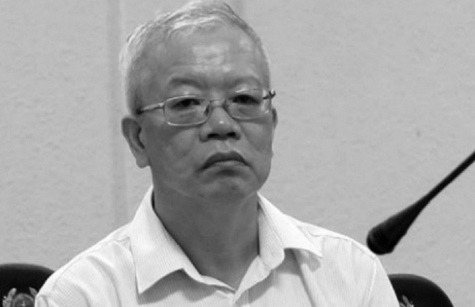Bị c&aacute;o Trần Trung Ch&iacute; Hiếu (cựu chủ tịch HĐQT PVTex) tại t&ograve;a.