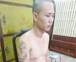 Nguyễn Văn Long khi bị bắt.
