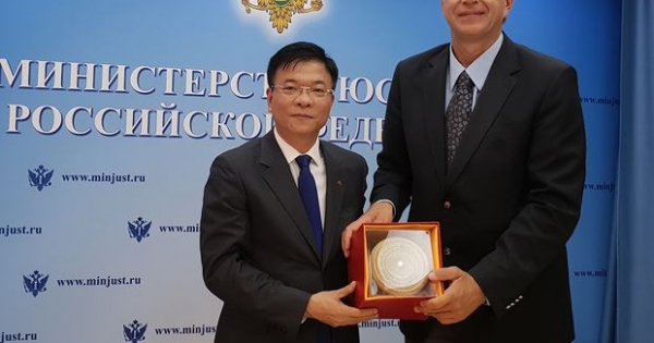 Tiếp tục đẩy mạnh hợp tác pháp luật và tư pháp Việt Nam - Liên bang Nga