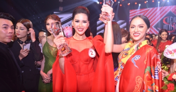 Quỳnh Hoa - Học trò của Hương Giang đăng quang ngôi vị Giải Vàng Siêu mẫu 2018