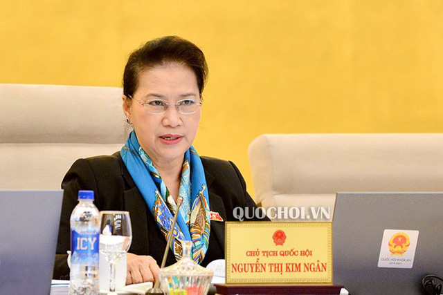 Chủ tịch Quốc hội Nguyễn Thị Kim Ng&acirc;n: