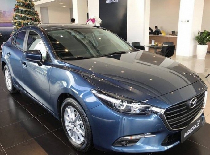 D&ograve;ng Thaco-Mazda c&oacute; doanh số b&aacute;n xe l&agrave; 2.025 chiếc, giảm 16% so với th&aacute;ng 7/2018
