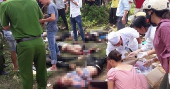 Cận cảnh vụ TNGT thảm khốc khiến 15 người thương vong ở Lai Châu
