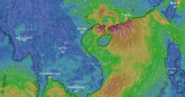 Dự báo thời tiết ngày 17/9: Siêu bão Mangkhut đổ bộ đất liền, miền Bắc mưa trên diện rộng