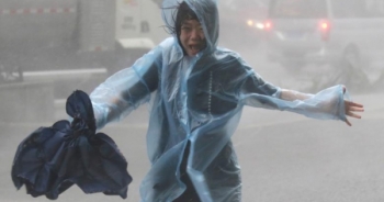 Chùm ảnh: Siêu bão Mangkhut càn quét Hong Kong