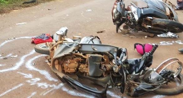 Đắk Lắk: Xe máy đấu đầu, 1 người tử vong tại chỗ