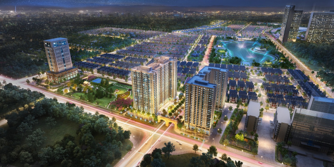 Anland Premium nằm trong khu đ&ocirc; thị sinh th&aacute;i Dương Nội rộng hơn 200ha