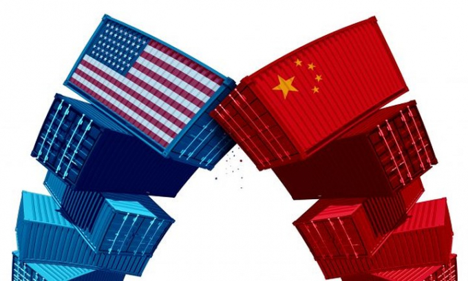 Cuộc chiến thương mại Mỹ-Trung. Ảnh: YTVV