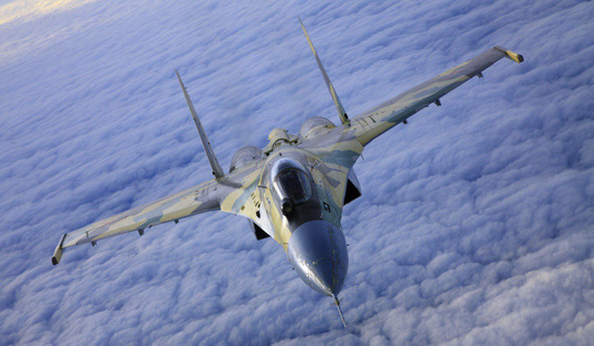 Chiến đấu cơ Su-35 của Nga. Ảnh: SCMP
