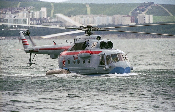 Trực thăng săn ngầm lưỡng cư Mi-14 c&oacute; khả năng mang vũ kh&iacute; hạt nh&acirc;n.
