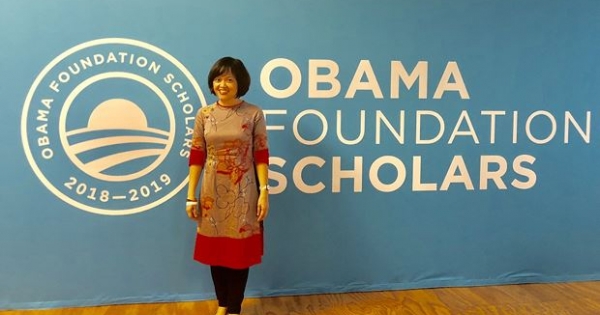 Người phụ nữ Việt nhận học bổng danh giá của Quỹ Obama