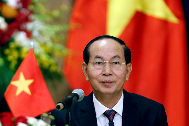 Chủ tịch nước Trần Đại Quang (Ảnh: Reuters)