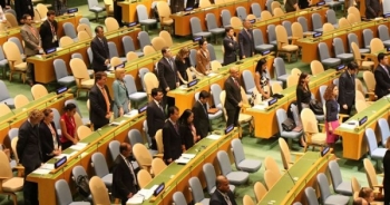 Đại hội đồng Liên hợp quốc dành một phút mặc niệm Chủ tịch nước Trần Đại Quang