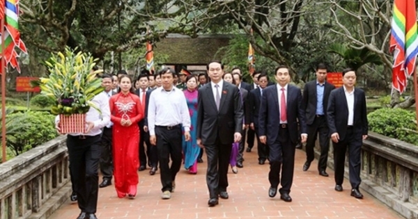 Những chuyến "về nguồn" trên quê hương Chủ tịch nước Trần Đại Quang