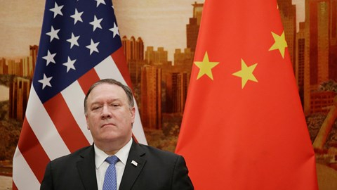 Ngoại trưởng Mỹ Mike Pompeo khẳng định Mỹ c&oacute; thể chiến thắng Trung Quốc trong cuộc chiến thương mại.