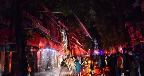 Khởi tố vụ cháy tại Đê La Thành làm 2 người tử vong