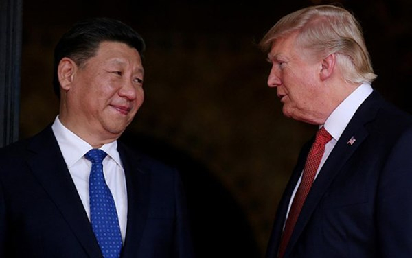 Chủ tịch Trung Quốc Tập Cận B&igrave;nh v&agrave; Tổng thống Mỹ Donald Trump. (Ảnh: Reuters)
