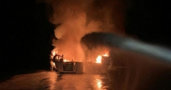 8 người thiệt mạng, 26 người mất tích trong vụ cháy tàu lặn ở bang California, Mỹ