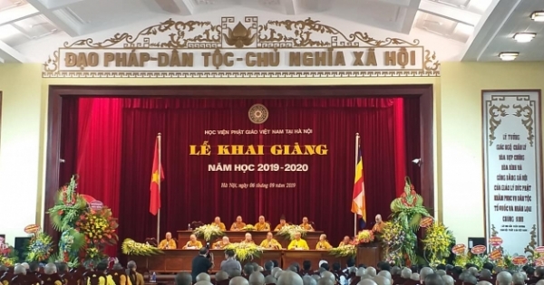 Học viện Phật giáo VN tại Hà Nội khai giảng năm học mới 2019-2020