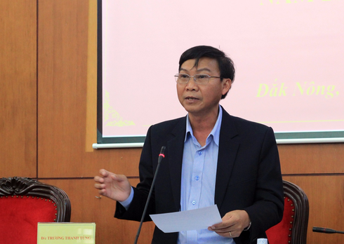 Ông Trương Thanh Tùng, Phó Chủ tịch UBND tỉnh Đắk Nông