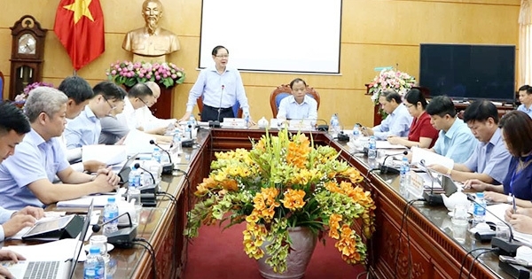 Tổ công tác về kiểm tra công vụ của Thủ tướng làm việc với tỉnh Bắc Kạn