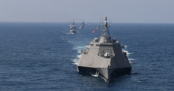 Tàu chiến Mỹ mang tên lửa “nắn gân” Trung Quốc tại Thái Bình Dương