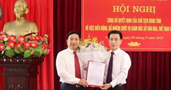 Nam Định: Tân Giám đốc sở Văn hóa - Thể thao và Du lịch nhậm chức