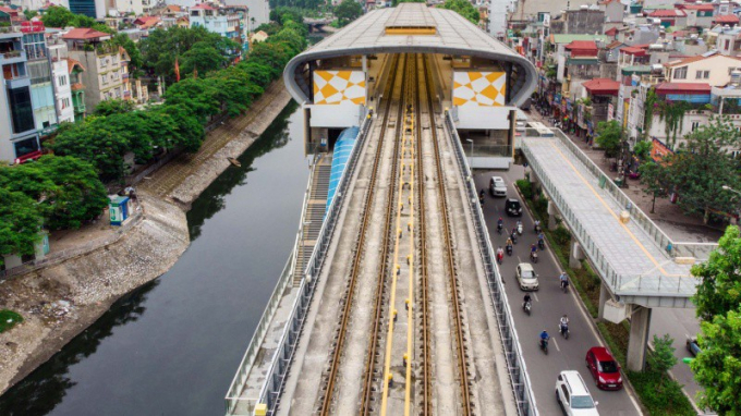 Dự án đường sắt Cát Linh- Hà Đông xây dựng nhiều năm chưa hoàn thành.