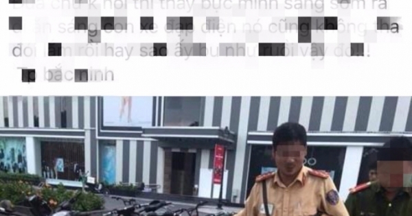 Bắc Giang: Nam thanh niên xúc phạm CSGT trên facebook bị phạt 7,5 triệu đồng