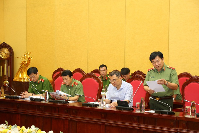 Thiếu tướng Tô Văn Huệ- Cục trưởng Cục Cảnh sát quản lý hành chính về trật tự xã hội (Ảnh: Bộ Công an).